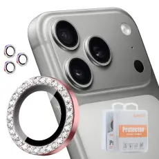 HAT PRINCE iPhone 18 Pro/18 Pro Max Linsskydd Enkay Strass