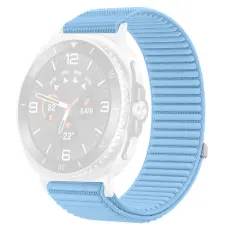 Galaxy Watch 8 46/44/40 mm Armband Nylon Loop Bl&aring;