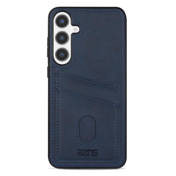 Bild 3, AZNS Samsung Galaxy A37 5G Skal Med Kortfack Läder Blå