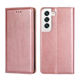 Samsung Galaxy S22 Fodral Flip Läder Roséguld