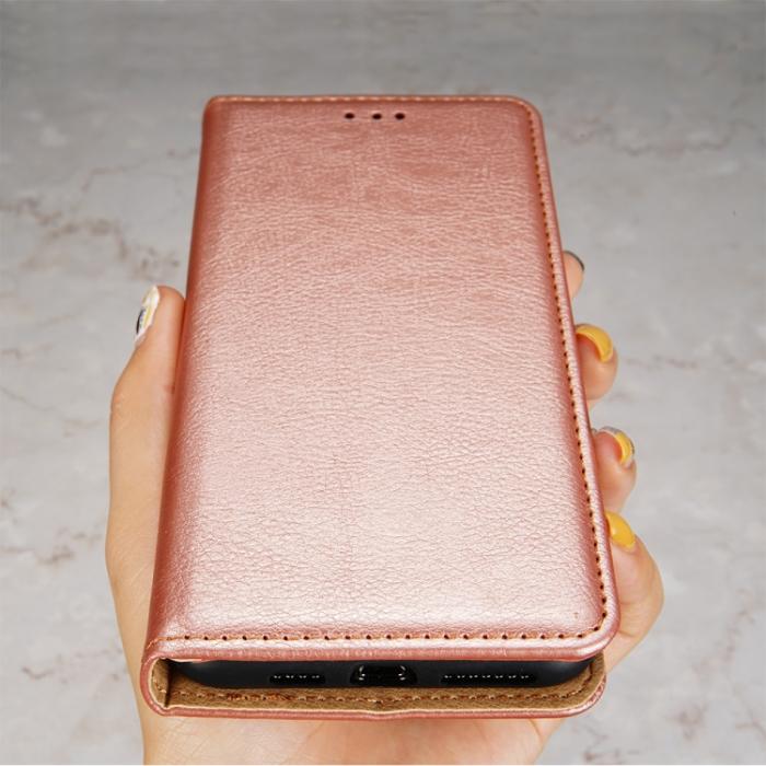 Bild 3, Samsung Galaxy S22 Fodral Flip Läder Roséguld