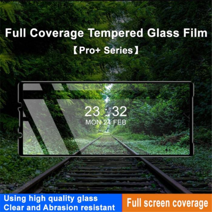 Bild 3, Sony Xperia 5 V Skärmskydd Härdat Glas Heltäckande