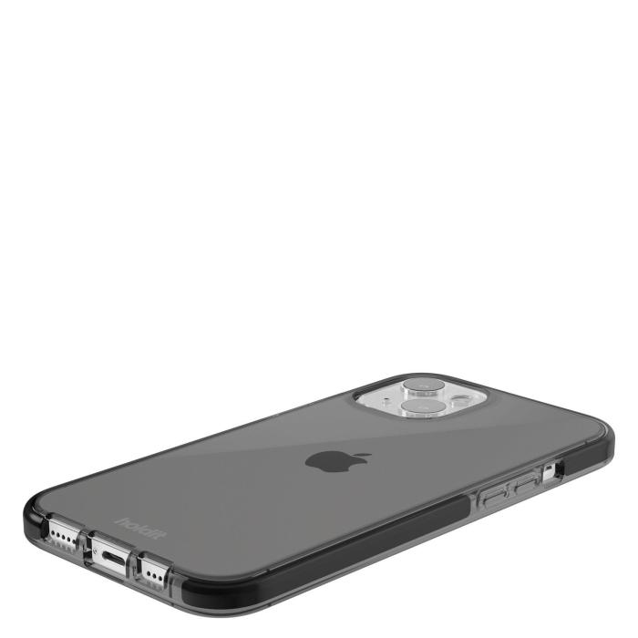 Bild 4, holdit iPhone 15 Plus Mobilskal Seethru Svart