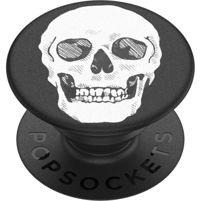 Bild 3, PopSockets Avtagbart Grip med Ställfunktion Shaky Bones White