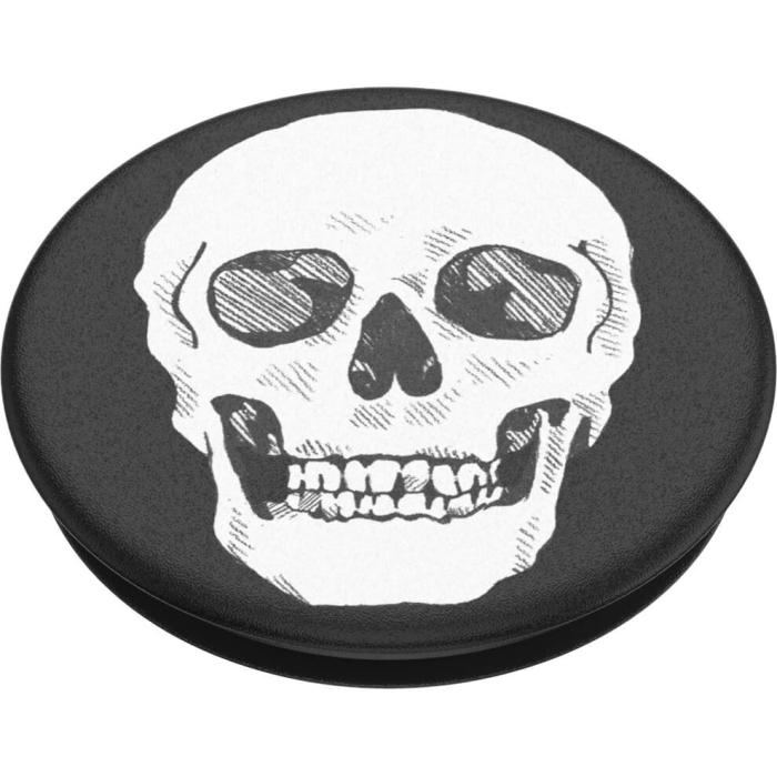 Bild 4, PopSockets Avtagbart Grip med Ställfunktion Shaky Bones White