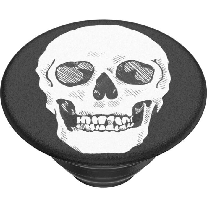 Bild 5, PopSockets Avtagbart Grip med Ställfunktion Shaky Bones White