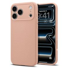 Spigen iPhone 18 Pro Max / 17 Pro Max Skal Liquid Air Rose Titanium