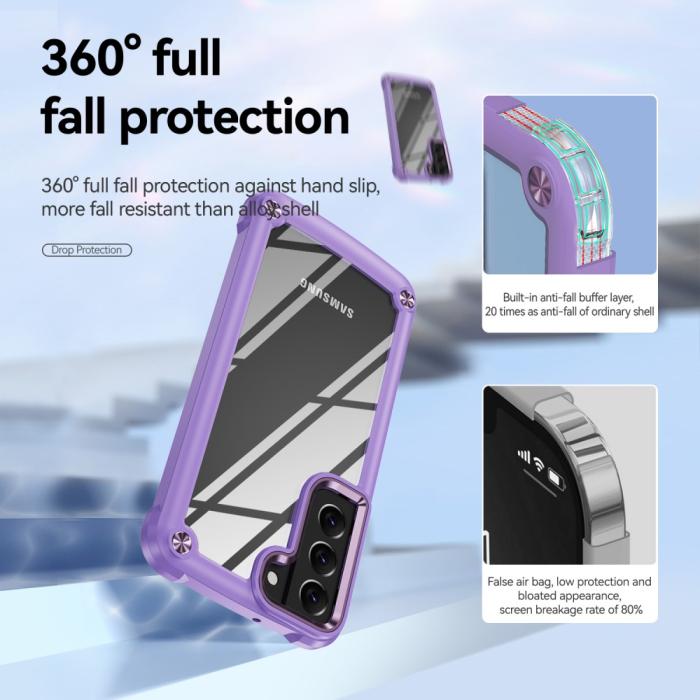 Bild 5, Samsung Galaxy S23 Skal Xtreme Shockproof Hybrid Lila