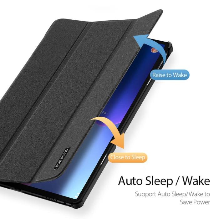Bild 6, DUX DUCIS Lenovo Tab M10 Plus Gen 3 Fodral DOMO Tri-Fold Svart