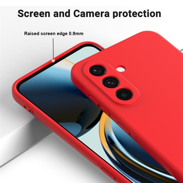 Bild 4, Samsung Galaxy A17 Skal Liquid Silikon Röd