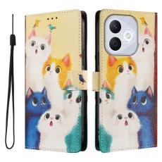 Honor 400 Lite Fodral Med Tryck Katter