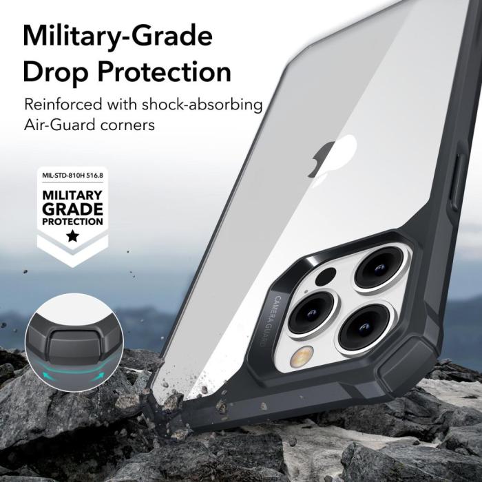 Bild 2, ESR iPhone 14 Pro Skal Air Armor Transparent/Svart