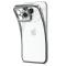 Spigen iPhone 14 Pro Skal Optik Crystal Chrome Grey