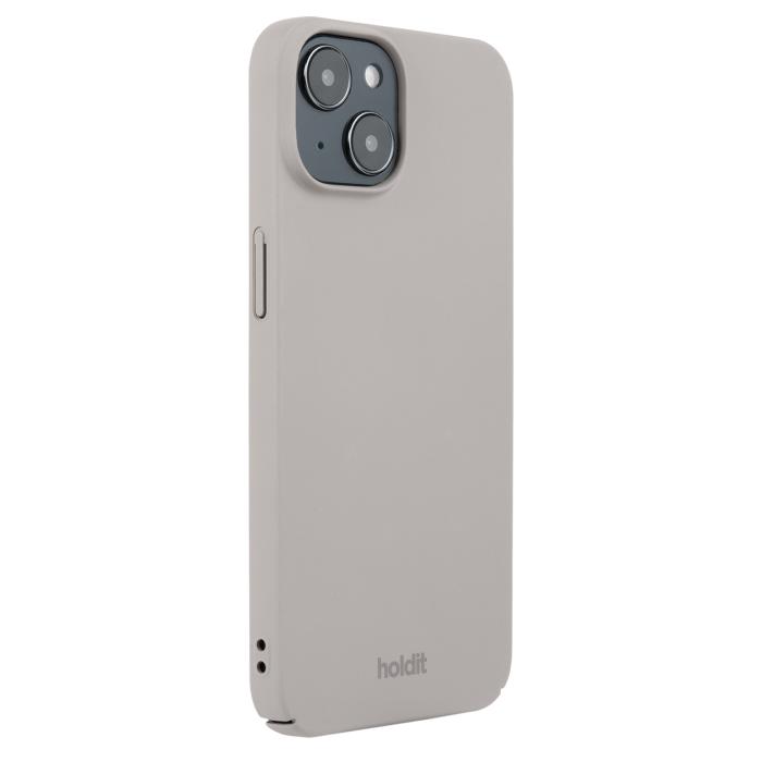 Bild 2, holdit iPhone 15 Mobilskal Slim Taupe