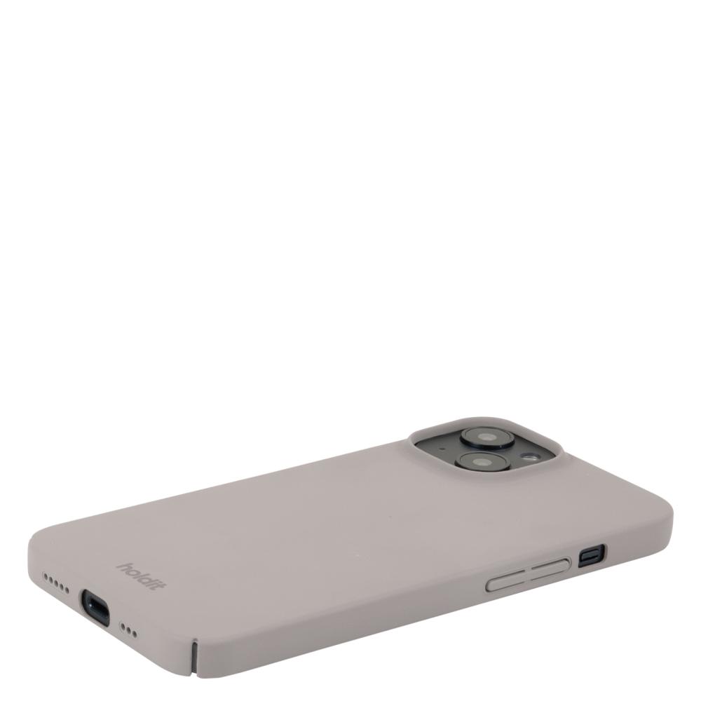 holdit iPhone 15 Mobilskal Slim Taupe