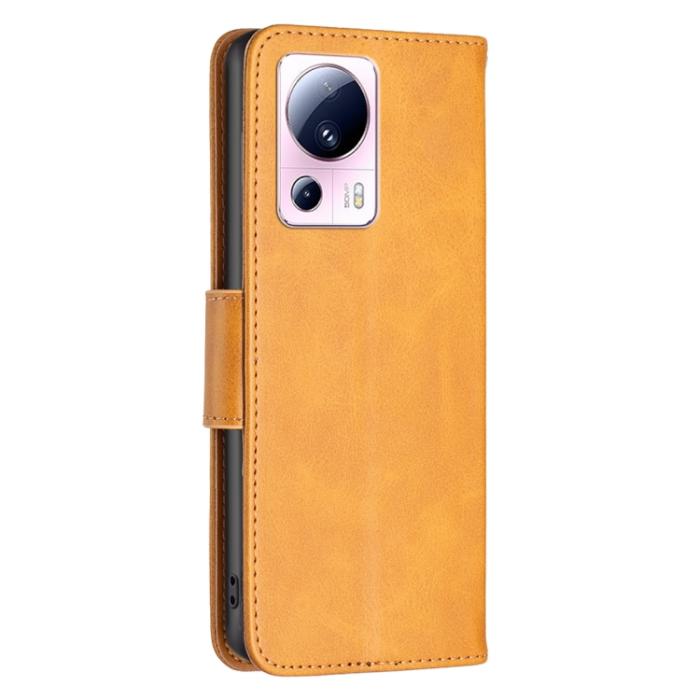 Bild 3, Xiaomi 13 Lite 5G Fodral Solid Shark Läder Ljus Brun