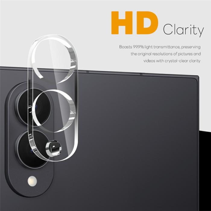 Bild 2, NORTHJO Samsung Galaxy Z Fold 8 2-PACK Linsskydd Härdat Glas