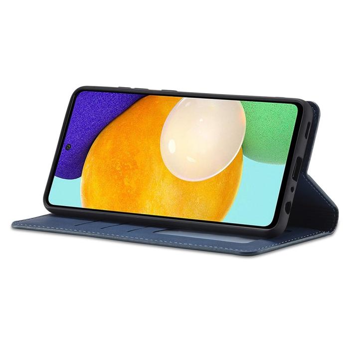 Bild 3, FORWENW Samsung Galaxy A23 5G Fodral Flip Läder Blå