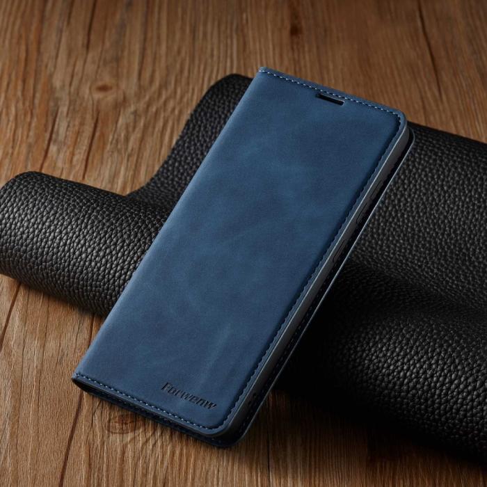 Bild 5, FORWENW Samsung Galaxy A23 5G Fodral Flip Läder Blå