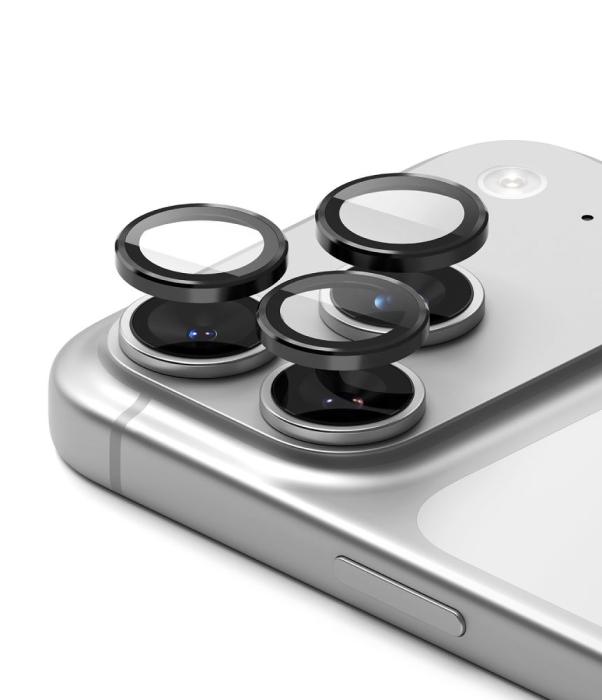 Bild 2, Ringke iPhone 18 Pro / 18 Pro Max 2-PACK Linsskydd Svart