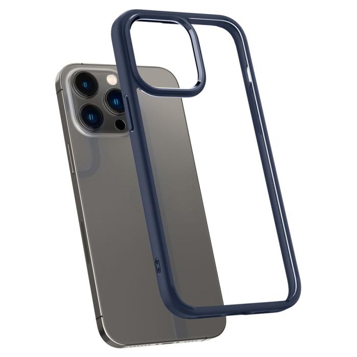 Bild 6, Spigen iPhone 14 Pro Skal Ultra Hybrid Navy Blue
