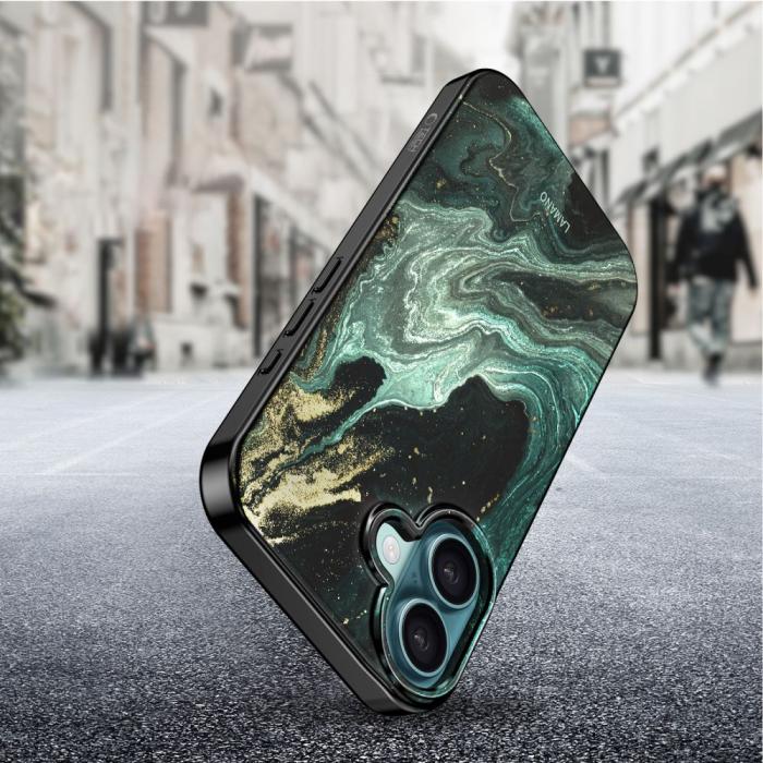 Bild 3, Tech-Protect iPhone 16 Skal MagSafe Lamano Verde Aura