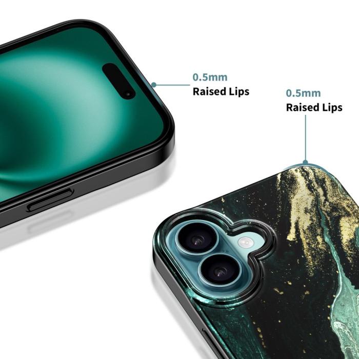 Bild 5, Tech-Protect iPhone 16 Skal MagSafe Lamano Verde Aura