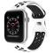 Sportarmband Dual-Color Apple Watch 42/44/45/49 mm (M/L) Vit/Svart