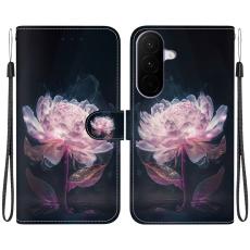 Samsung Galaxy A27 5G Fodral L&auml;der Blomma Rosa