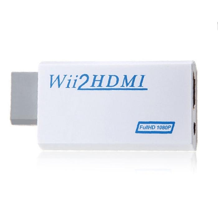 Bild 2, Wii till HDMI Adapter 1080p För Nintendo Wii Vit
