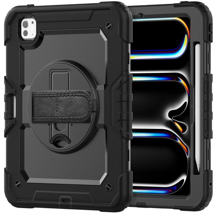 Bild 3, Tech-Protect iPad Pro 11 2025/2024 Fodral Solid360 Svart