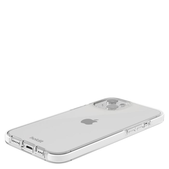 Bild 4, holdit iPhone 15 Plus Mobilskal Seethru Vit