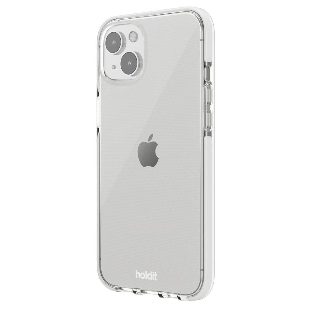 holdit iPhone 15 Plus Mobilskal Seethru Vit