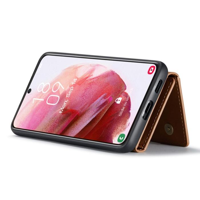 Bild 2, DG.MING Galaxy S23 Plus Skal Med Magnetisk Plånbok Brun