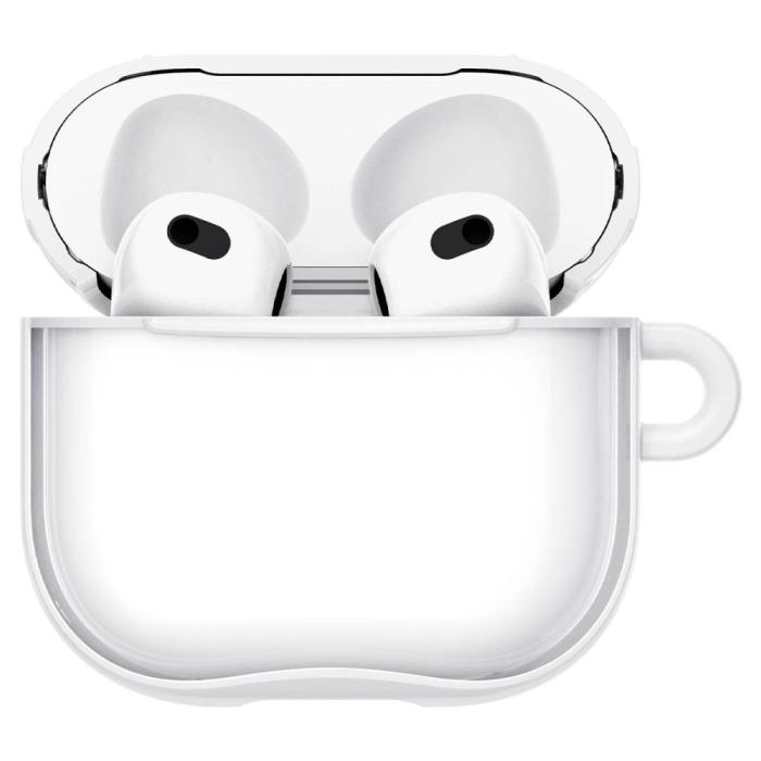 Bild 3, Spigen AirPods 4 Skal Ultra Hybrid Jet White