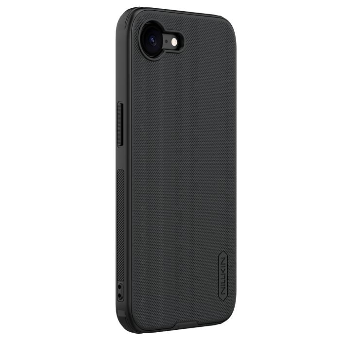 Bild 3, NILLKIN iPhone 17e / 16e Skal Frosted Shield Svart