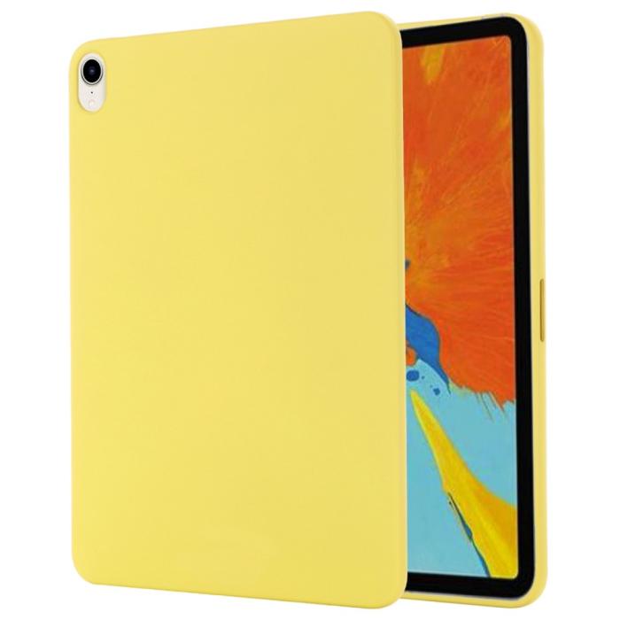 Bild 1, iPad Mini 2024/2021 Skal Shockproof Liquid Silikon Gul