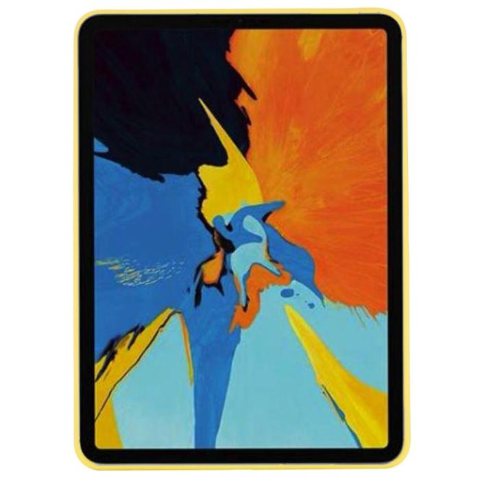Bild 2, iPad Mini 2024/2021 Skal Shockproof Liquid Silikon Gul