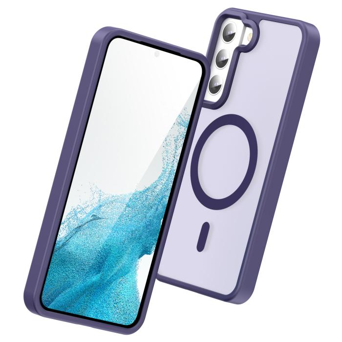 Bild 3, ColorPop Samsung Galaxy S22 Skal CH MagSafe Matt Lila