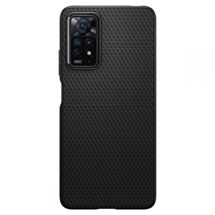 Bild 2, Spigen Xiaomi Redmi Note 11 Pro 5G Skal Liquid Air Matt Svart