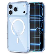 T-P iPhone 18 Pro Max/17 Pro Max Skal MagSafe FlexAir Hybrid + 2-PACK Sk&auml;rmskydd