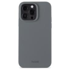 holdit iPhone 13 Pro Mobilskal Silikon Space Gray