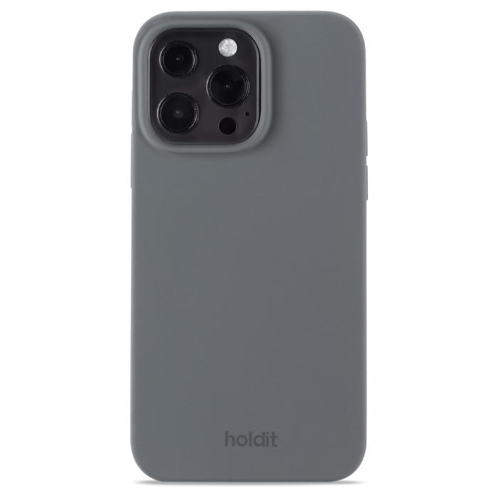 Bild 1, holdit iPhone 13 Pro Mobilskal Silikon Space Gray
