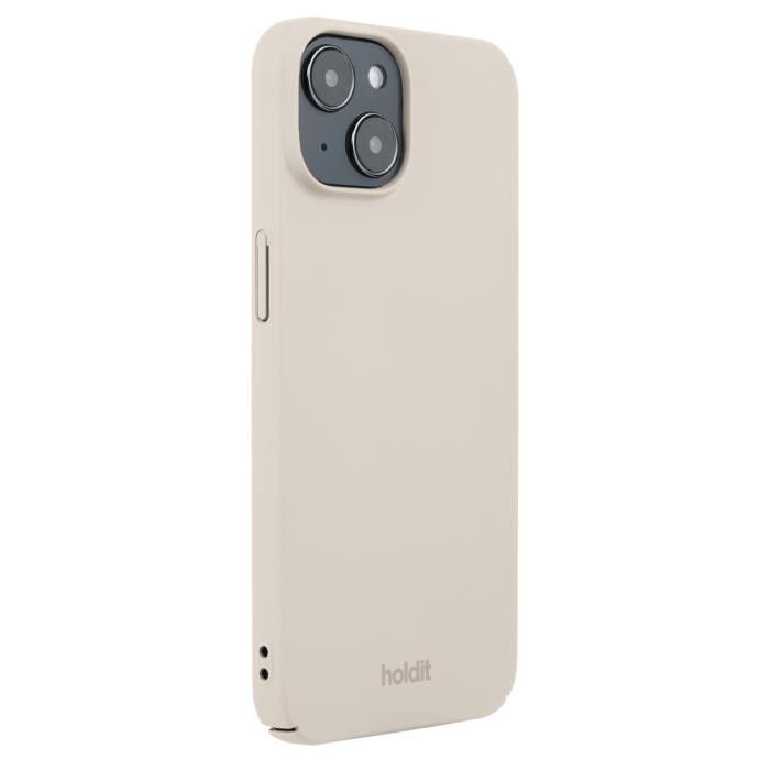 Bild 2, holdit iPhone 15 Mobilskal Slim Light Beige