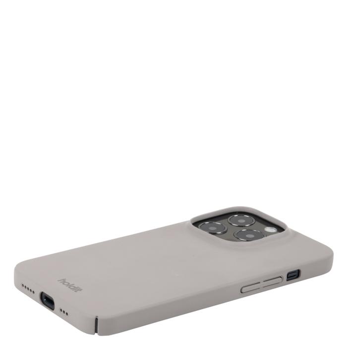 Bild 3, holdit iPhone 15 Pro Mobilskal Slim Taupe