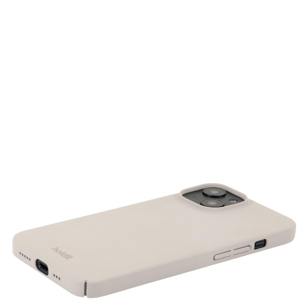 holdit iPhone 15 Mobilskal Slim Light Beige