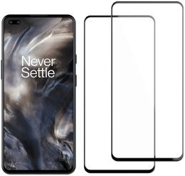 OnePlus Nord - 2-Pack Heltäckande Skärmskydd i Härdat Glas