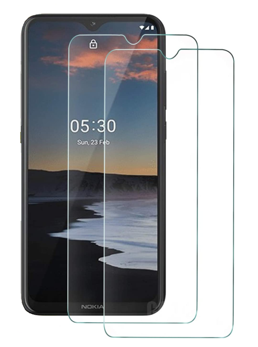 Bild 1, 2-Pack - Nokia 2.4 - Skärmskydd i Härdat Glas