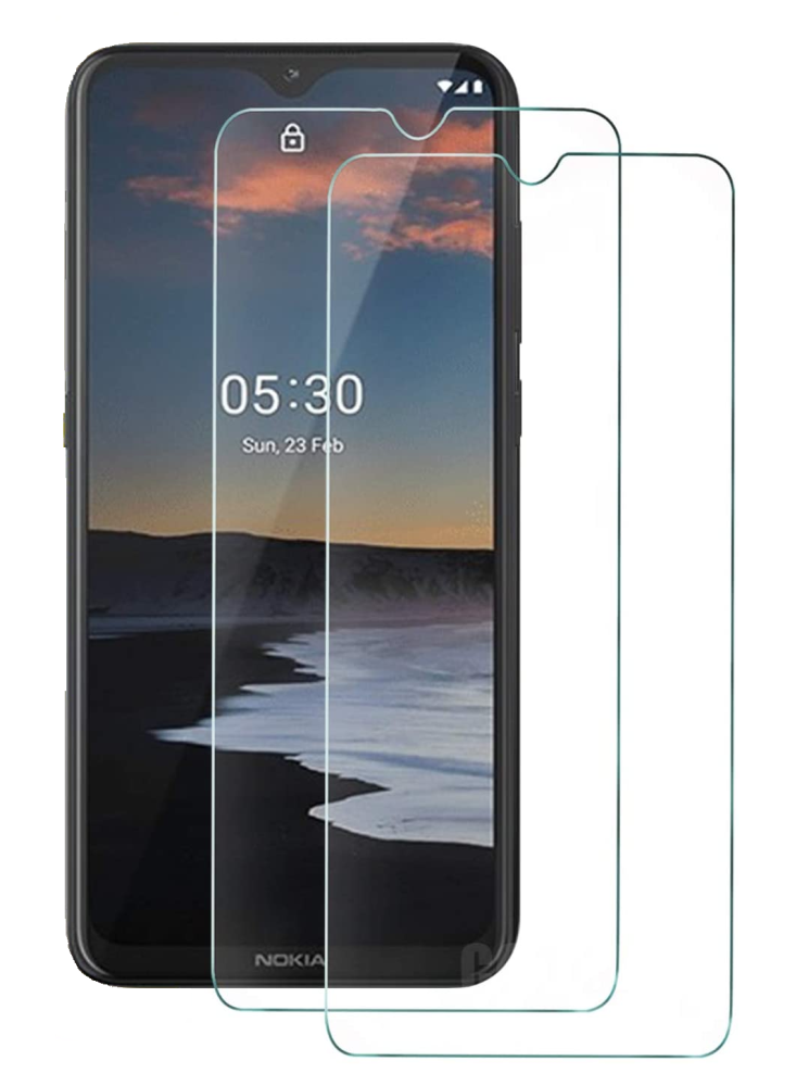 2-Pack - Nokia 2.4 - Skärmskydd i Härdat Glas