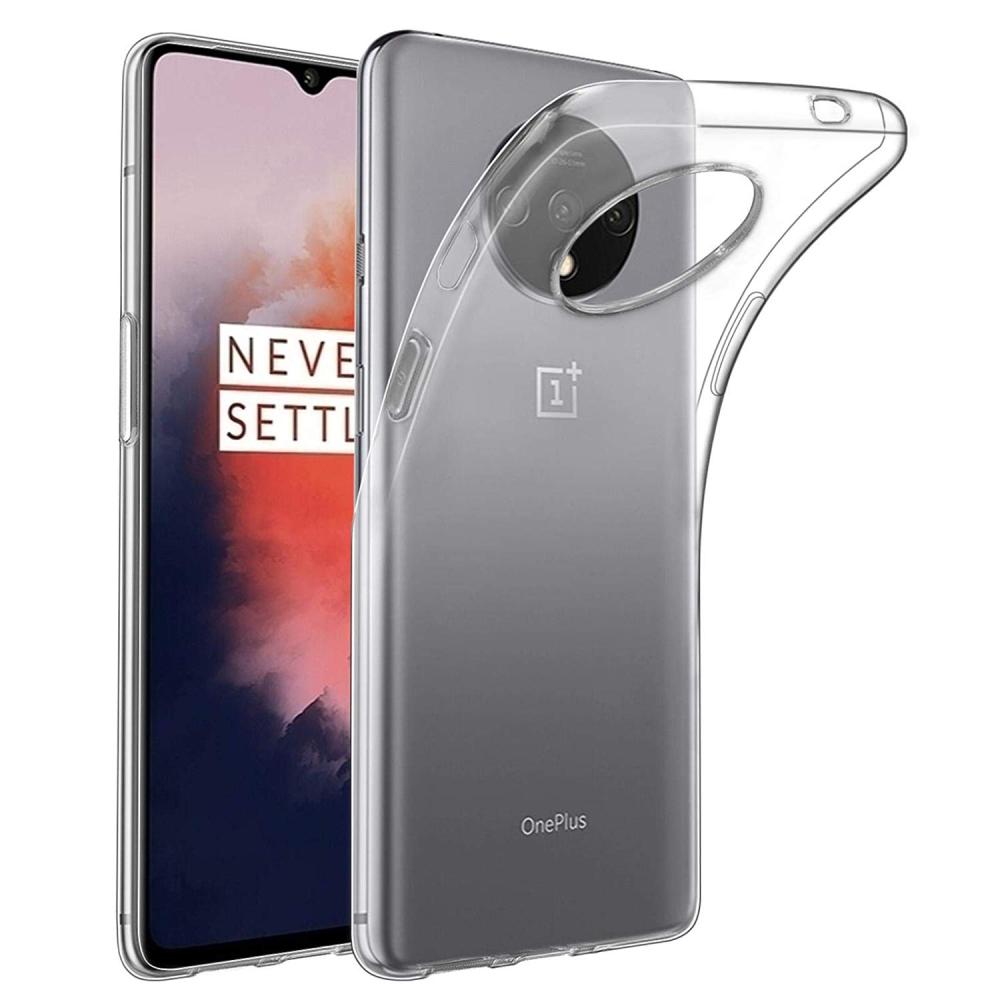 OnePlus 7T - Transparent TPU Skal